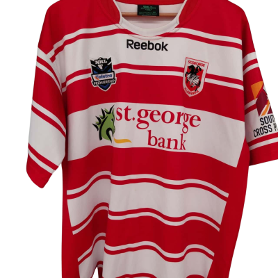NRL St George Illawarra Dragona Jersey Mens  Size XXL 