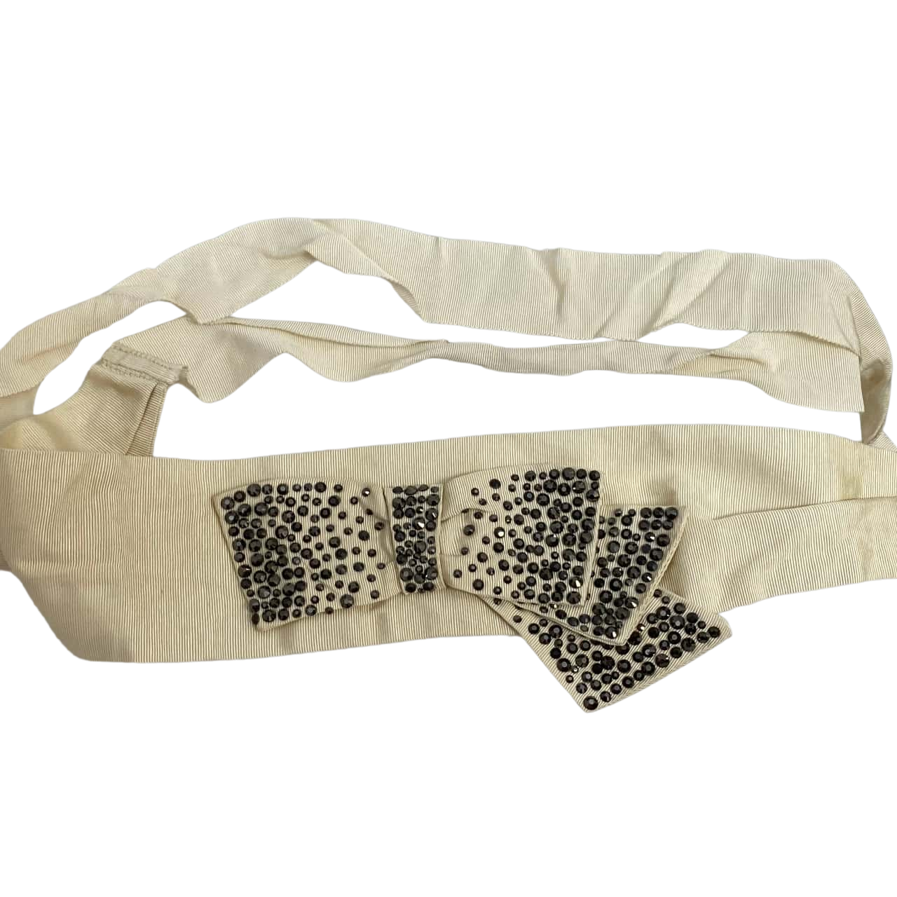 Caroline Hill Bridgette Belt Woven Almond main image 1