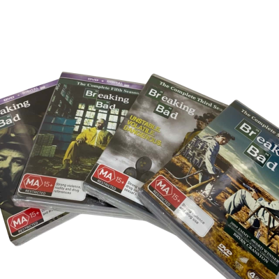 Breaking Bad - Season 2-3-4-5 DVD sets
