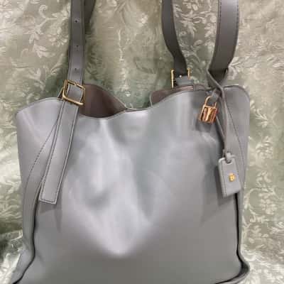 Kate Hill Womens Grey Tote Bag