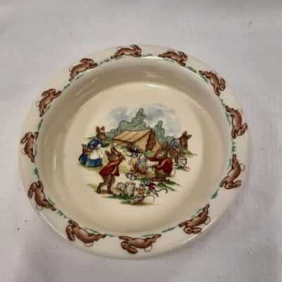 Bunnykins small  Childrens collectable bowl with high sides