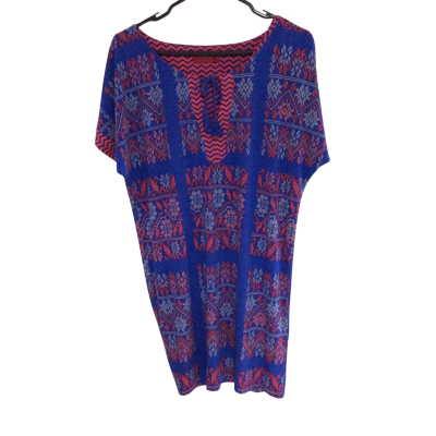 Tigerlily Womens Size S Short Sleeve Dress Multicoloured / Pattern 