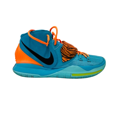 Nike Kyrie Mens  Size 45 Trainers Blue / Burnt Orange / White / Yellow 