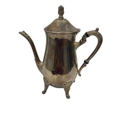 Unbranded Vintage Ornate Footed Teapot/Coffee Pot 