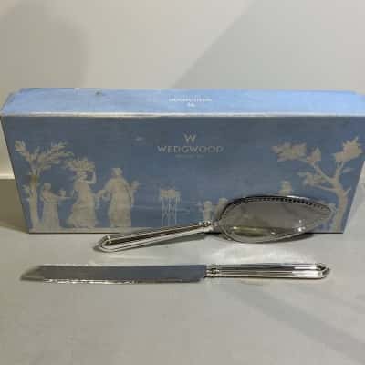 Wedgwood England Cake Knife and Server