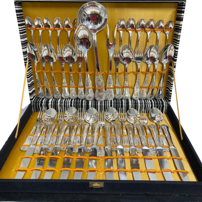 Vintage 51 piece silver plated Cutlery Set