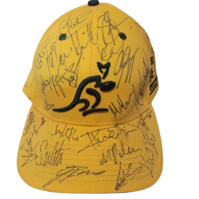 Wallabies Signed Cap