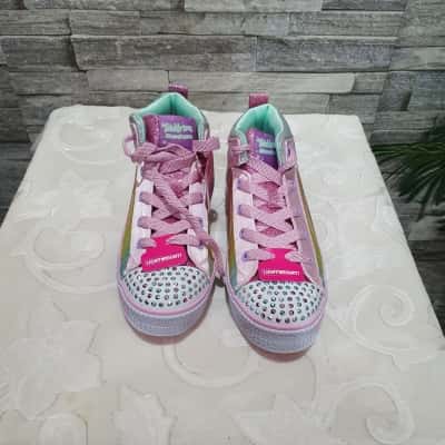 Skechers  twinkle toes Kids  Size US 4 Shoes Blue / Gold / Multicoloured / Pink  / White / Yellow 