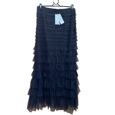 Sheike Womens  Size 14 Maxi Skirt Black  