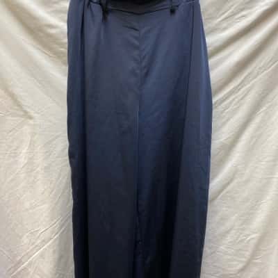 Sheike Womens  Size 8 Casual Pants Navy Blue 