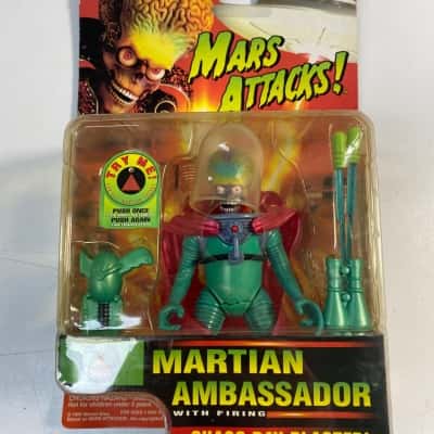Mars Attacks Martian Ambassador 6.5" Figure Sealed