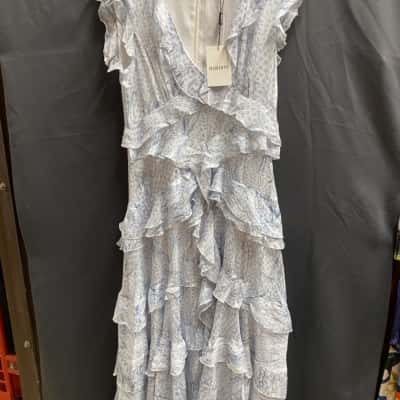 Bardot Womens  Size 12 Blue Lily Dress
