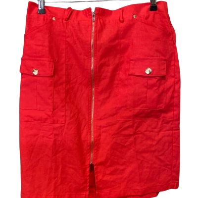 Rockmans KL Zip Front Skirt Size 12 