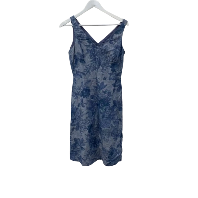 Jigsaw Womens Sleeveless Dress Blue Size 10 / 36