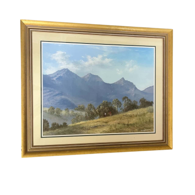 Rod Rowland "Riding in the Serra Ranges" Artwork