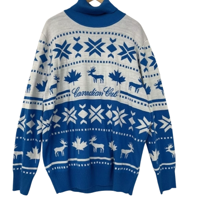 Canadian Club Limited Edition “Bad Sweater” Mens Size L / XL 