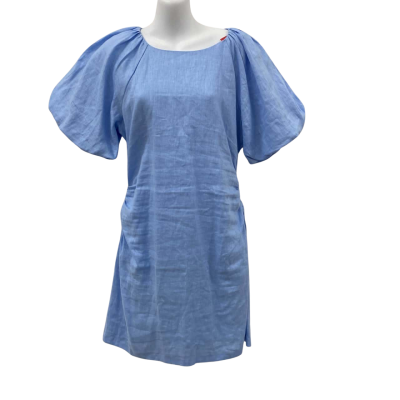 AERE Womens  Size 10 Cocktail Dress Blue 