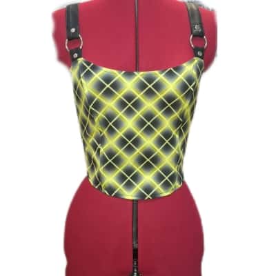Widow Womens  Size S Party Top Multicoloured / Yellow 