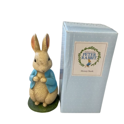 “Beatrice Potter” -Peter Rabbit-Money bank 