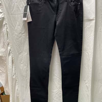 Jack & Jones Womens  Size 33 Stretch Jeans Black  