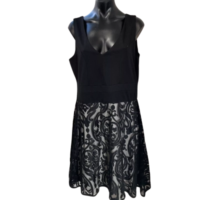 Crossroads Womens  Size 16 Cocktail Dress Black  