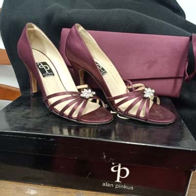 Alan Pinkus Women's  Shoe style Ashley, Cranberry Size 6 
