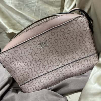 Guess Womens Cross Body Bag Beige / Light Pink  