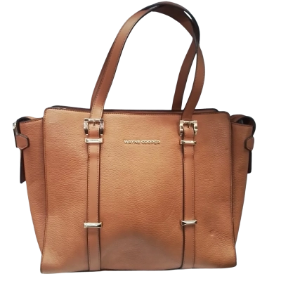 Wayne Cooper Womens Tote Bag Brown 