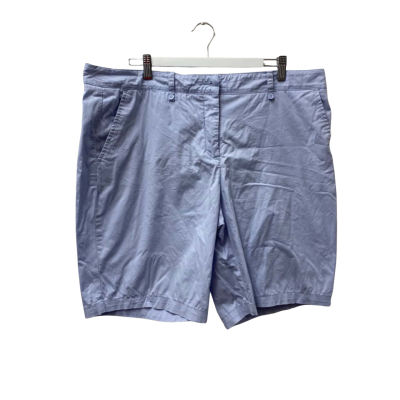 Country Road Unisex  Chino Shorts Blue Size 16 - 97%Cotton
