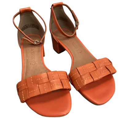  Marco Tozzi Womens  Size 37 Burnt Orange Heels