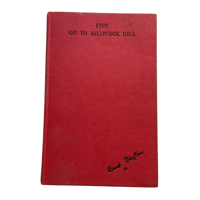Vintage 1st Edition 1957 Enid Blyton ‘Five Go To Billycock Hill’ Hardcover 