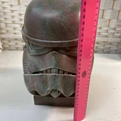 STAR WARS STORM TROOPER HELMET STATUE