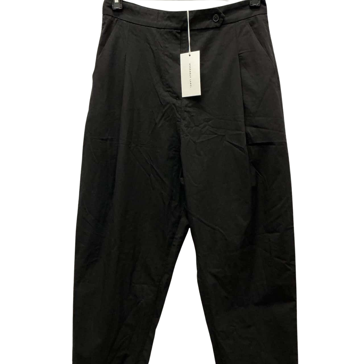 Assembly Label Womens Size 10 High Waisted Pants Black
