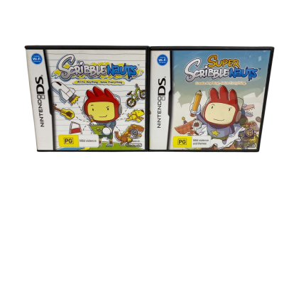 Nintendo DS Scribblenauts & Super Scribblenauts