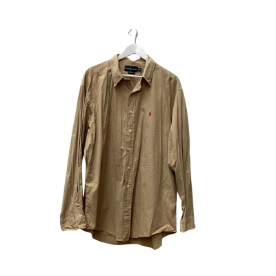 Ralph Lauren Long Sleeve Shirt Beige Size XXL