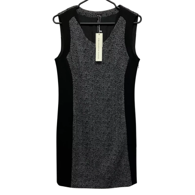 Privilege Women's  Size 10 Midi Dress Black  / Pattern 