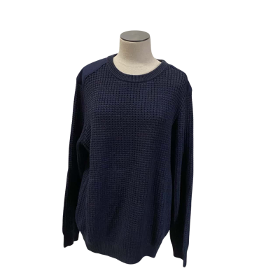 Toorallie Merino Wool Navy Cable Knit Size XL