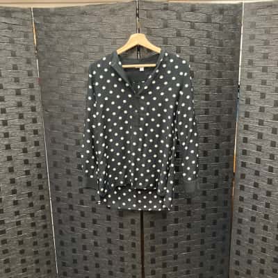 Trenery Womens  Size XXS Black  / Polka Dot / White 