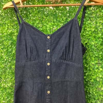 Seed heritage Womens  Size 6 Casual Dress Blue 
