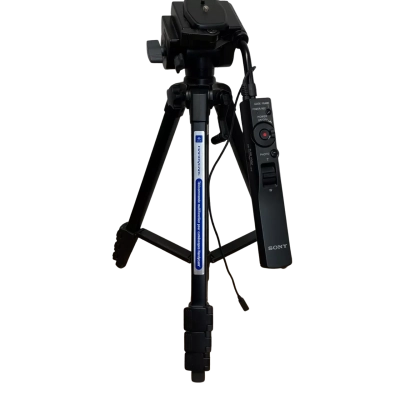 SONY HANDYCAM VCT-50AV REMOTE CONTROL TRIPOD FOR USE WITH SONY CAMCORDERS
