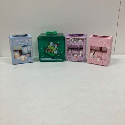 Sanrio Washi Tape + Cute Frog Box 