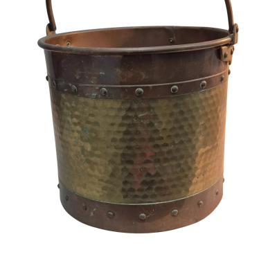 Brass & Copper Bucket