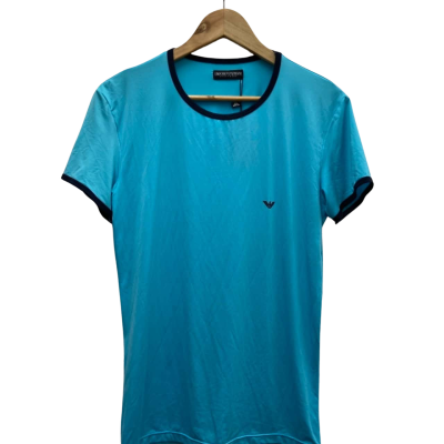Emporio Armani Mens  Size L Blue T-Shirt