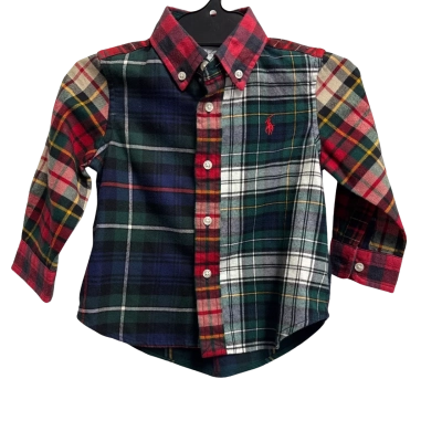Ralph Lauren Kids Polo Blue / Red / Striped 