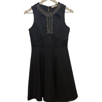  Womens  Size 12 Party Dress Black  