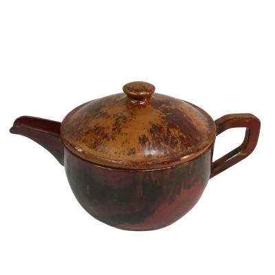 Vintage Royal Nally Ware Art Deco Teapot Bakelite Made in Australia Approx 19 x 11cm