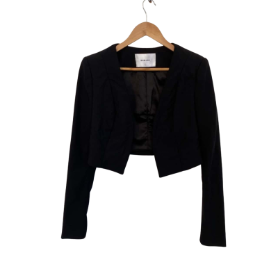 Sheike Womens  Size 6 Cropped Jacket Black  