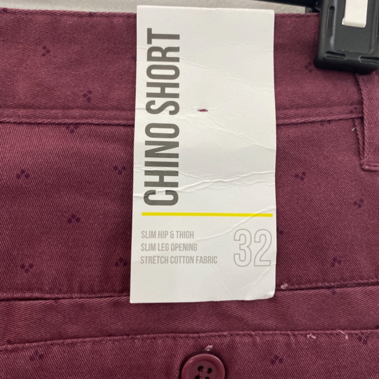 Jay Jays Mens Size 32 Maroon (s)