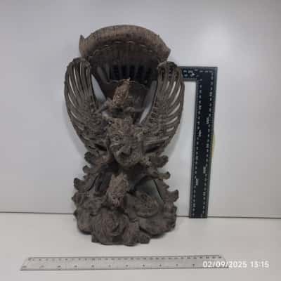 Garuda Wisnu Kencana Statue Wooden Carved