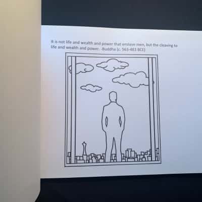 51 Shades of Off White, Adult Colouring Book by Michael Slovsky